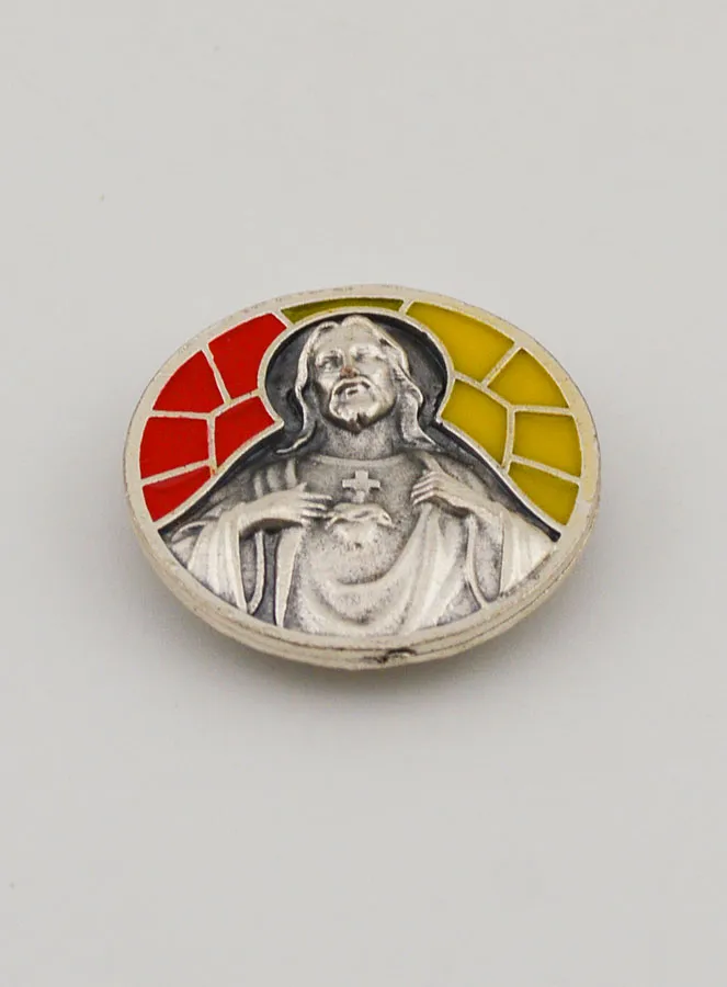 Auto Badge Magneet - De Barmhartige Jezus (pic 2)
