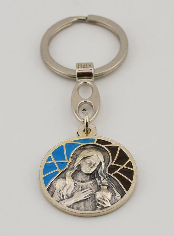 Emaille Sleutelhanger Heilige Maria Magdalena (pic 2)