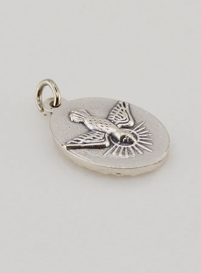 Medaillon met Gedraaide Rand 25mm - Heilige Anna (pic 4)