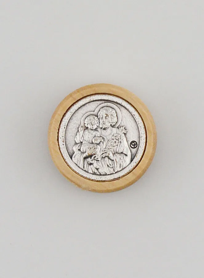 Auto Badge Magneet Sint Jozef - 22mm (pic 1)