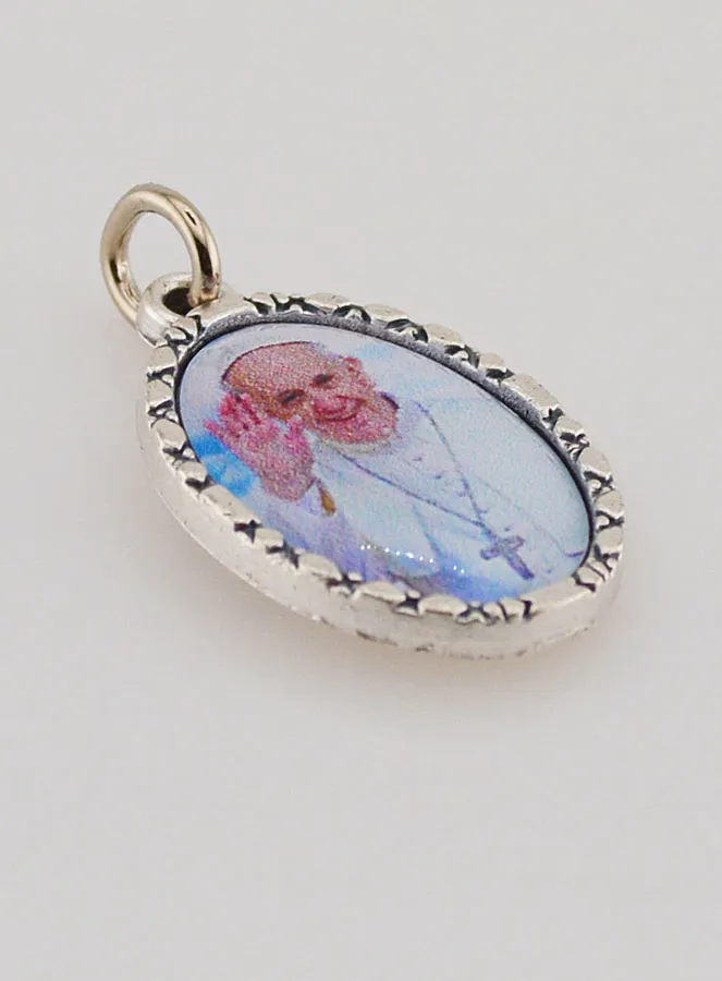 Medaillon met Gedraaide Rand 25mm – Paus Franciscus (pic 3)