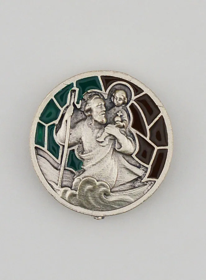 Auto Badge Magneet - Heilige Christoffel (pic 1)