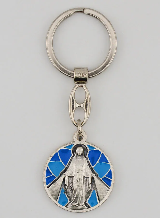 Sleutelhanger met Emaille Maria Wonderdadige (pic 1)