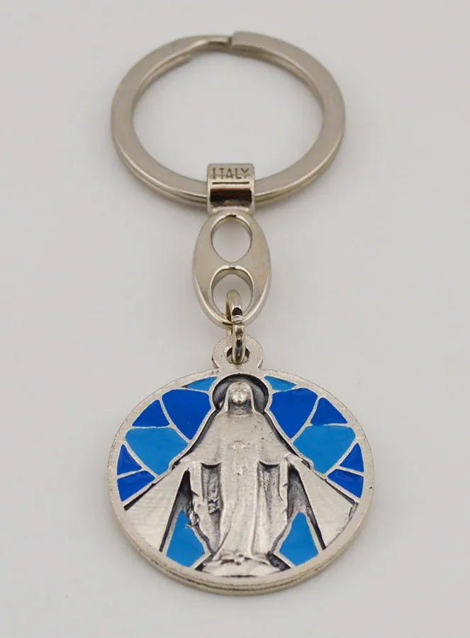 Sleutelhanger met Emaille Maria Wonderdadige (pic 2)