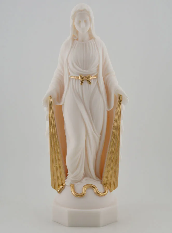 Beeld Maria Wonderdadige met Gouden Stralen - 23cm (pic 1)