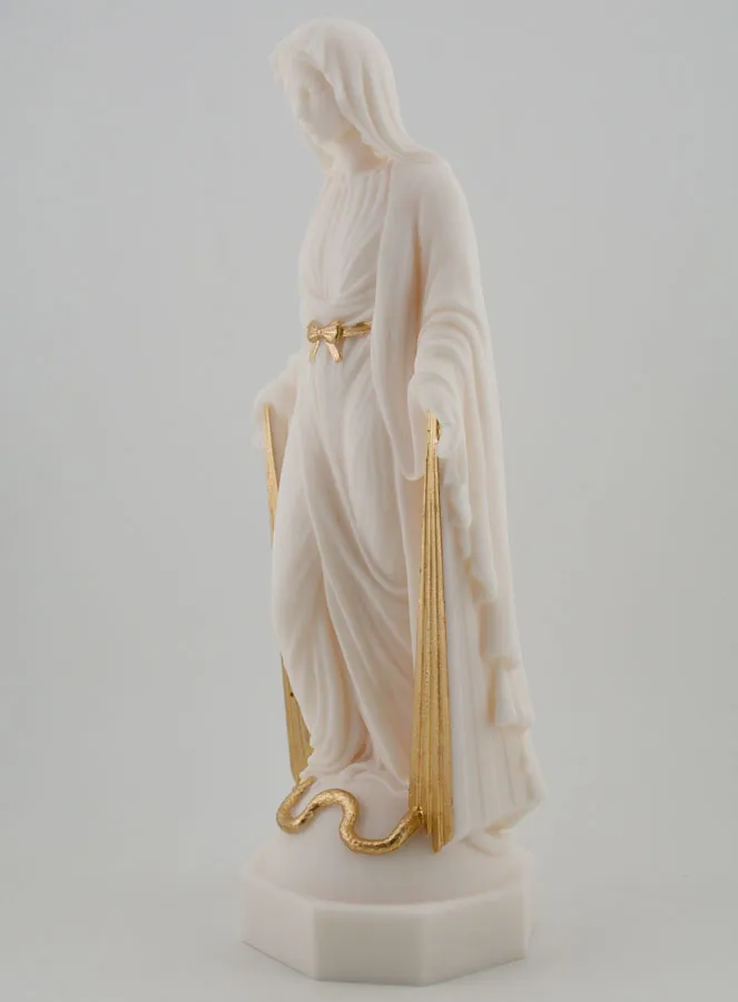 Beeld Maria Wonderdadige met Gouden Stralen - 23cm (pic 2)