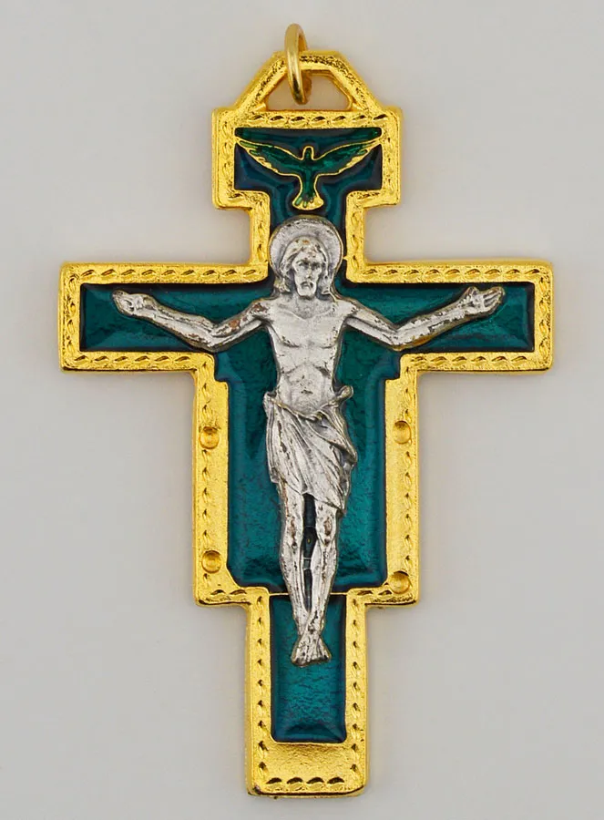 Kruis van Sint Damiaan - Groen (pic 1)
