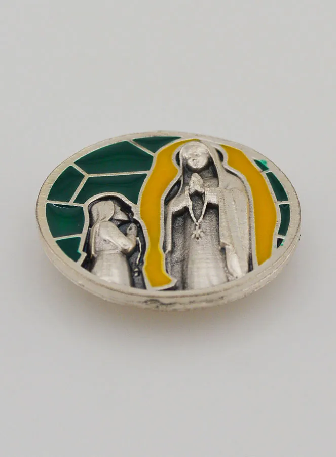 Auto Badge Magneet - Verschijningen van Lourdes (pic 2)