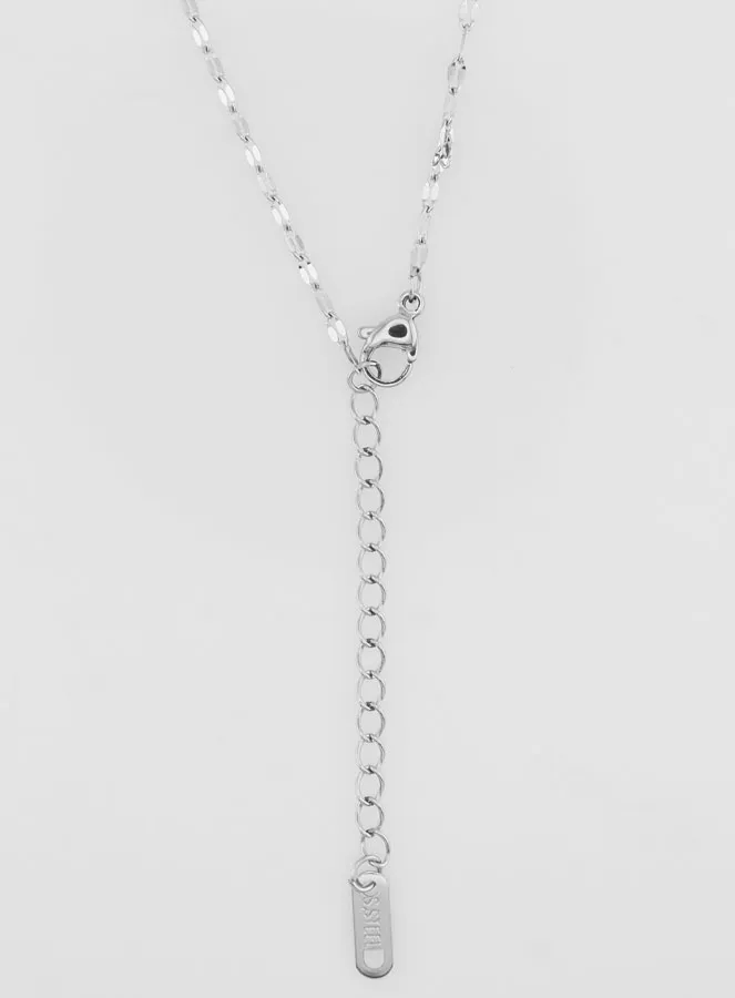 Roestvrijstalen Ketting met Fantasie Sequin Schakel - 60cm (pic 2)