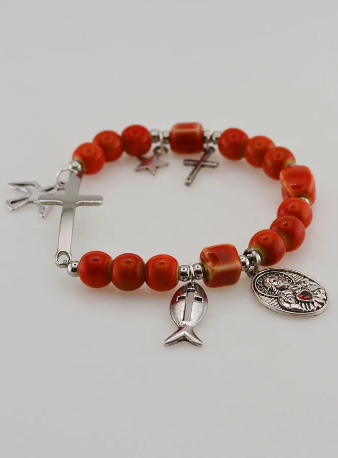 Keramische Armband - Heilig Hart van Jezus (pic 2)