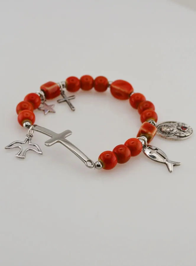 Keramische Armband - Heilig Hart van Jezus (pic 3)