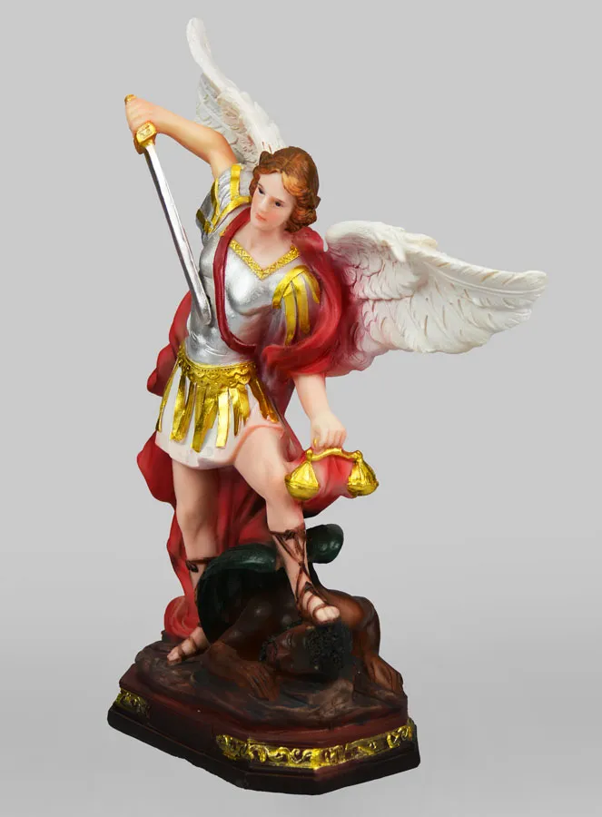 Beeld Heilige Aartsengel Michaël - 30cm (pic 2)