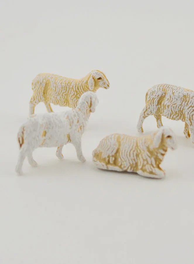 Kerststalfiguren Kudde Schapen - 3cm (pic 2)