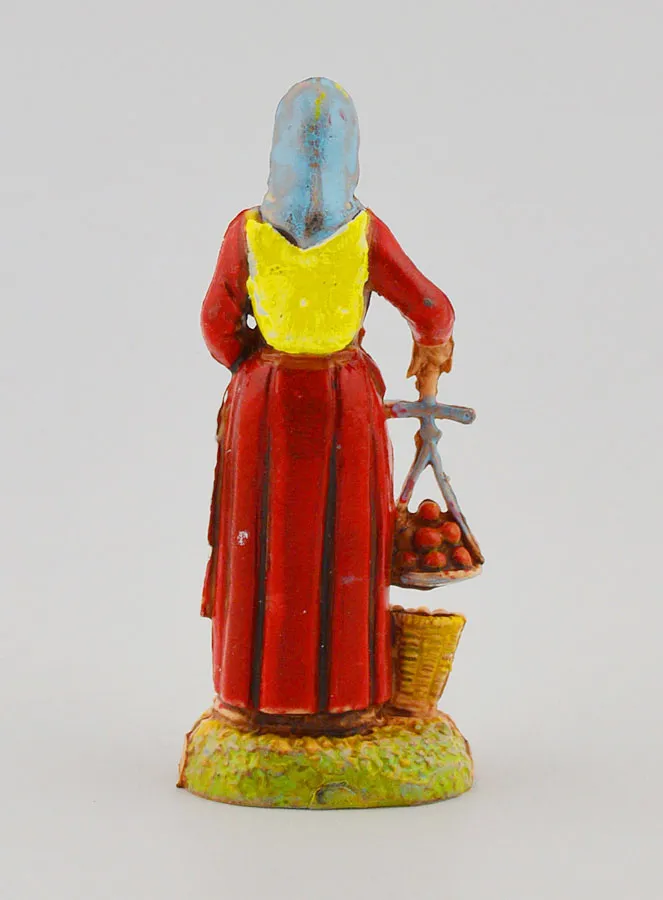 Kerststal Beeld Fruitverkoopster - 6 cm (pic 4)
