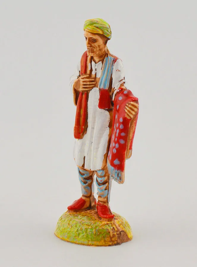 Kerststal Figuur Textielhandelaar - 6 cm (pic 2)