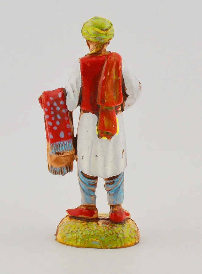 Kerststal Figuur Textielhandelaar - 6 cm (pic 4)