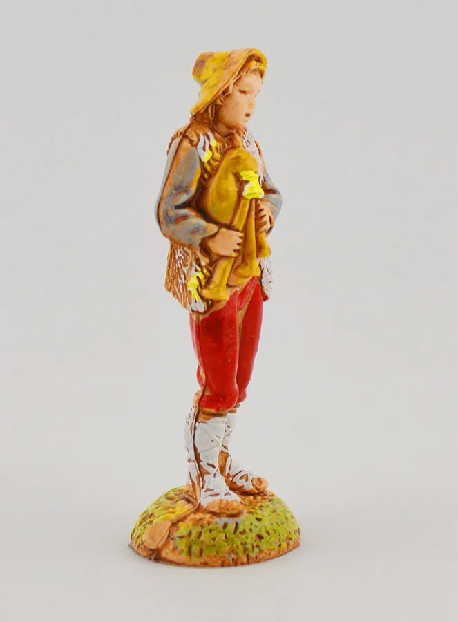 Kerststal Figuur Muzikant met Doedelzak - 6 cm (pic 3)