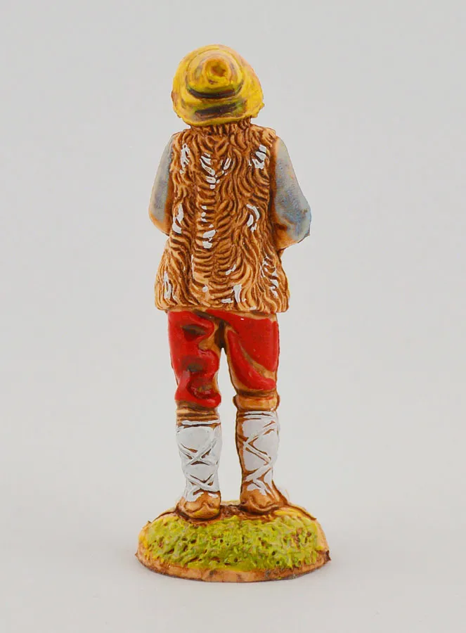Kerststal Figuur Muzikant met Doedelzak - 6 cm (pic 4)