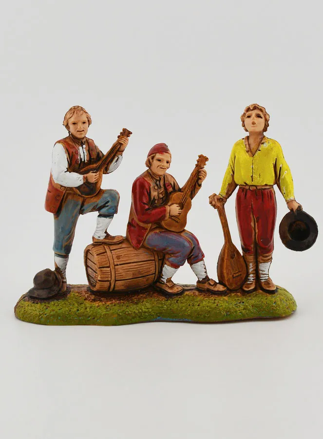 Kerststal Figuren Muzikanten - 6 cm (pic 1)