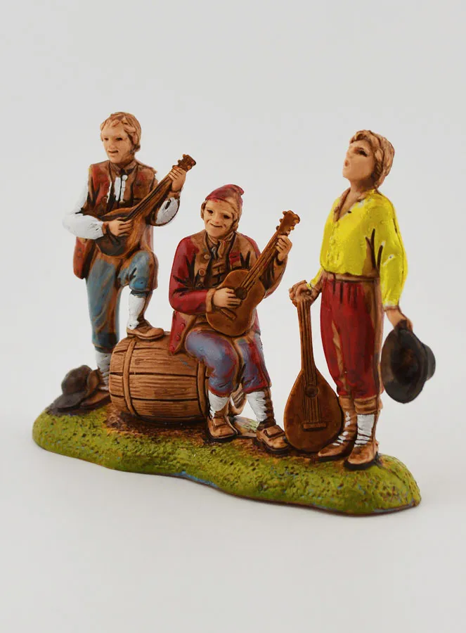 Kerststal Figuren Muzikanten - 6 cm (pic 2)