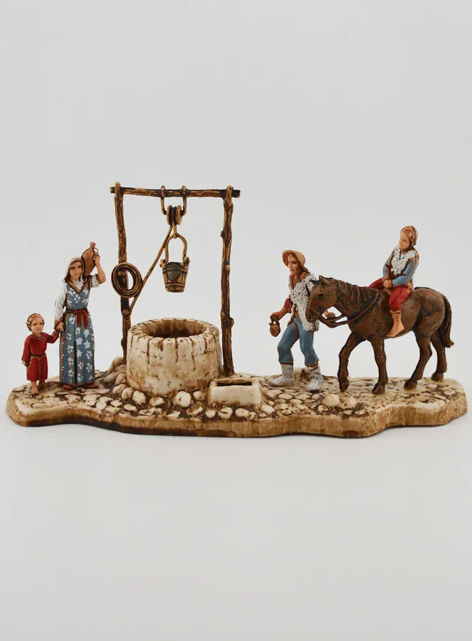 Kerststal Beeld Bij de Put – 6 cm (pic 1)