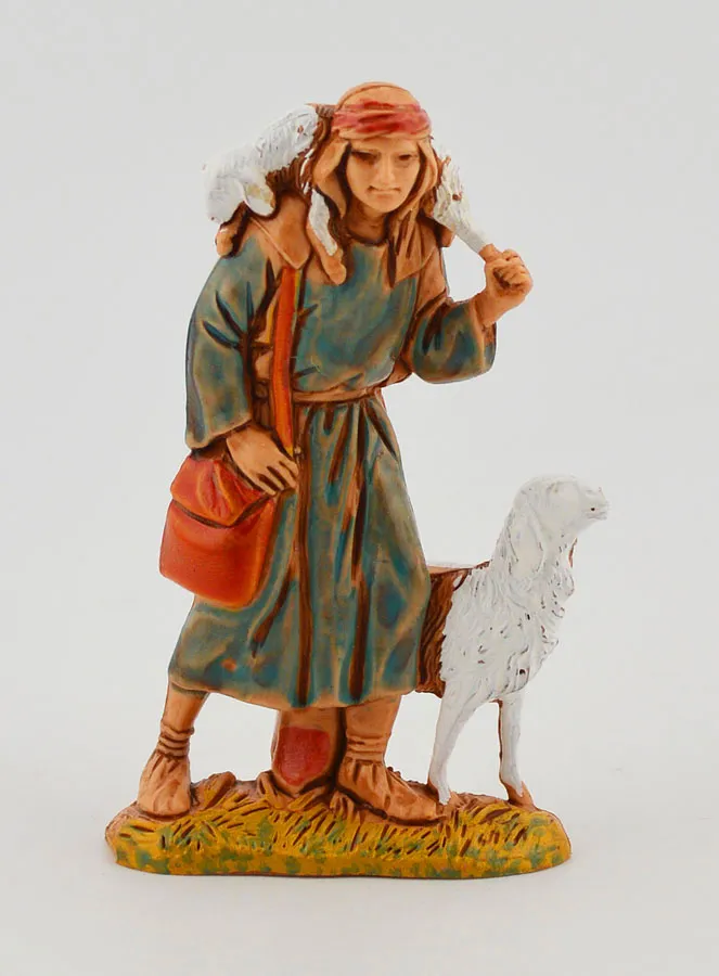 Kerststal Beeld De Goede Herder - 6 cm (pic 1)