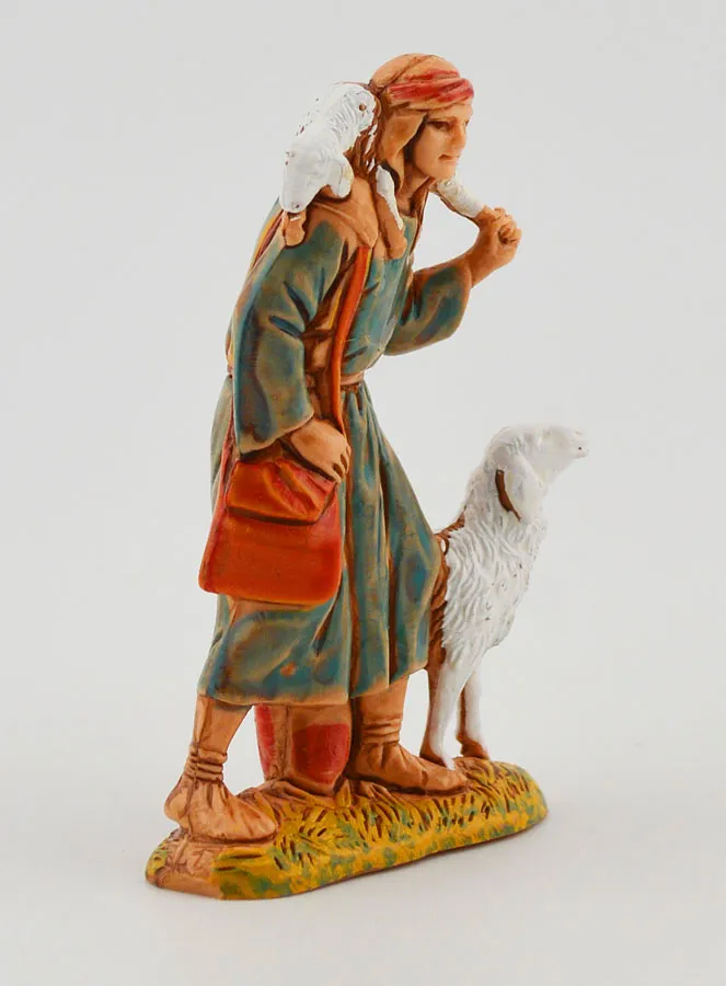 Kerststal Beeld De Goede Herder - 6 cm (pic 3)