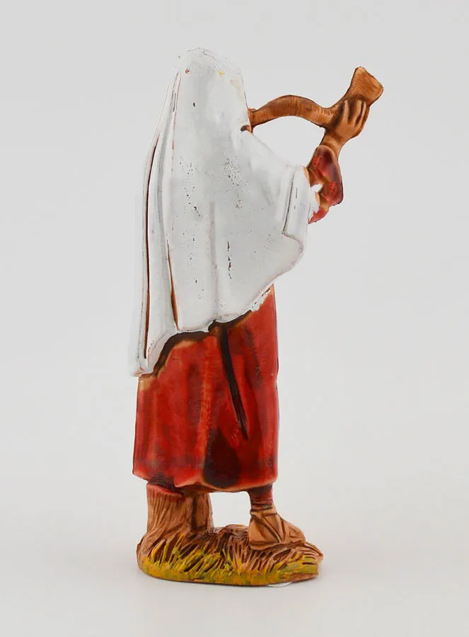 Kerststal Beeld Muzikant Sjofarblazer - 6 cm (pic 4)