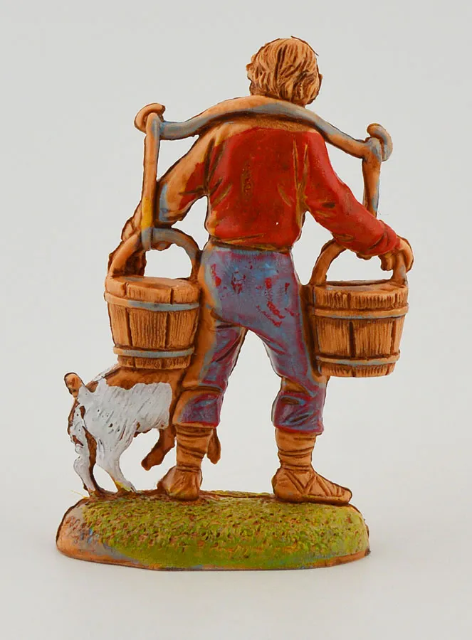 Kerststal Beeld Waterdrager - 6cm (pic 4)
