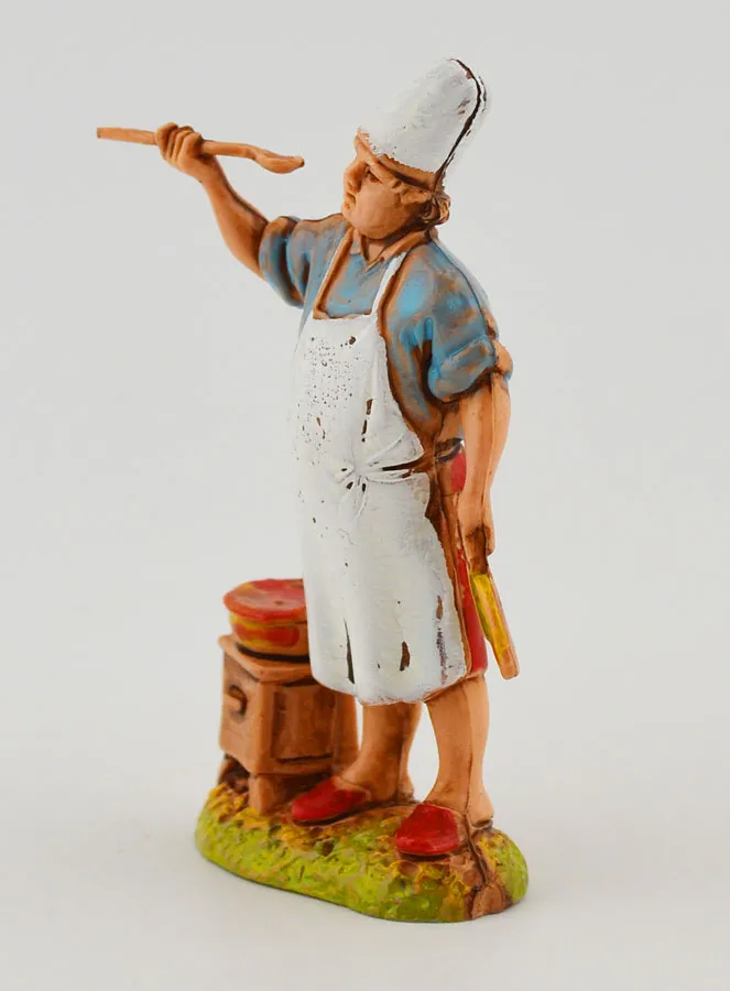 Kerststal Beeld Kok - 6cm (pic 2)