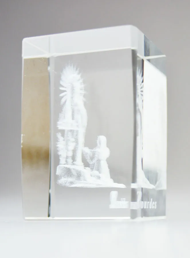 Icoon Onze-Lieve-Vrouw van Lourdes Laser Gravure (pic 3)