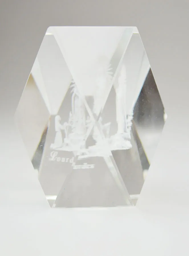 Laser - Glas - Icoon van Lourdes (pic 3)