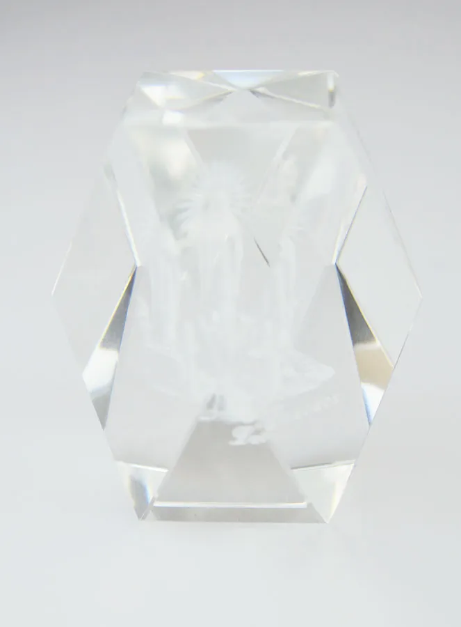 Laser - Glas - Icoon van Lourdes (pic 4)