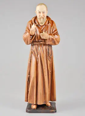 Beeld Pater Pio (pic 1)