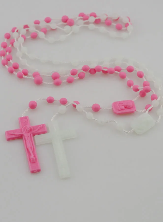 Set Rozenkransen Wit en Roze (pic 2)