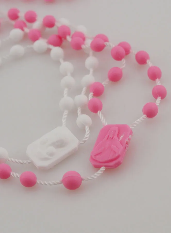 Set Rozenkransen Roze en Lichtgevend (pic 4)