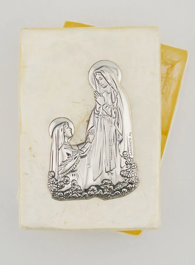 Doosje voor Rozenkrans van Parelmoer en Zilver (pic 4)