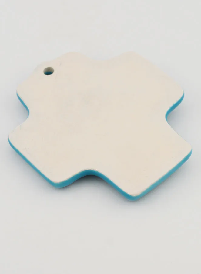 Kruis Keramiek Christus Blauw (pic 4)