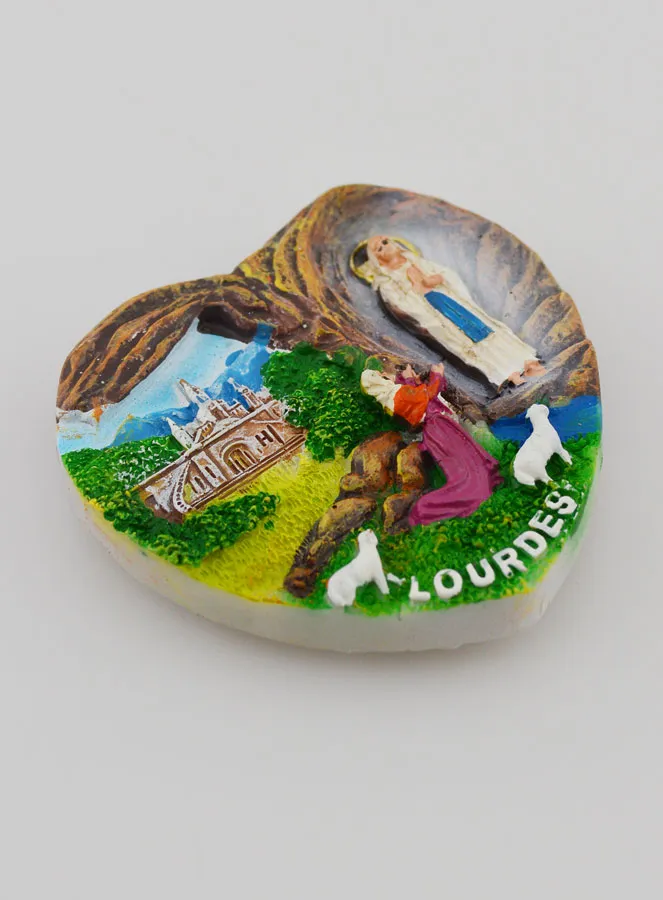 Magneet Hart Lourdes (pic 3)