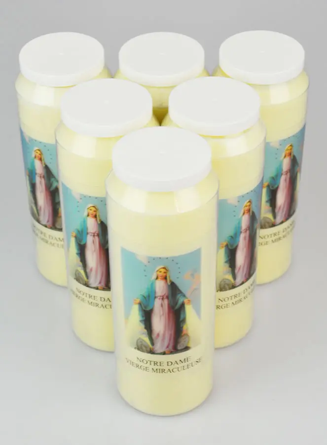 6 Noveen Kaarsen Maria Wonderdadige van de Rue du Bac te Parijs (pic 2)