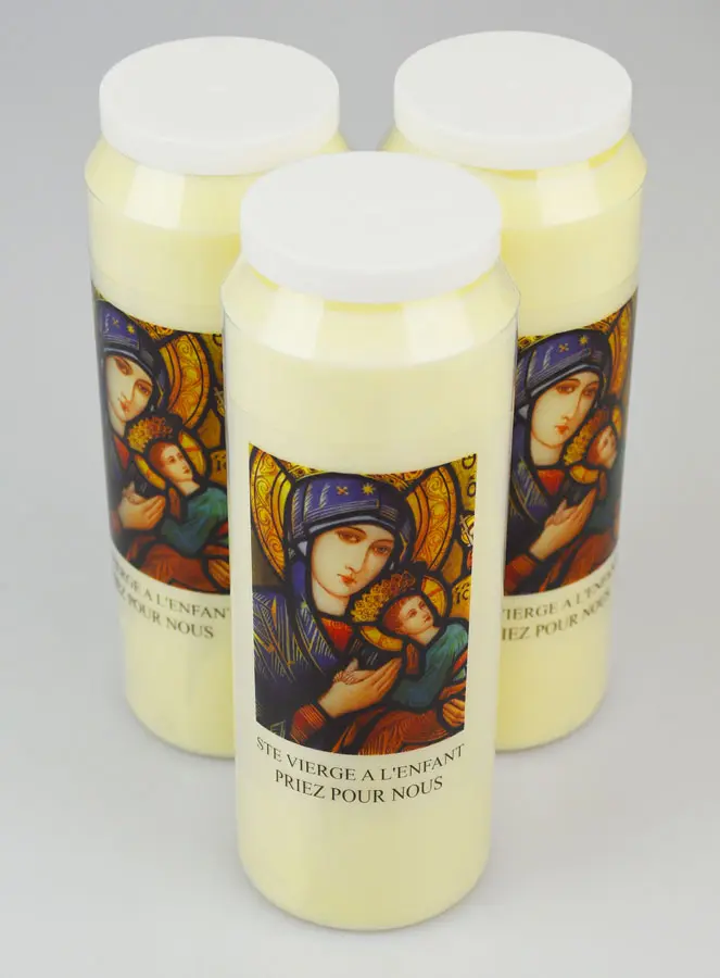 3 Noveenkaarsen Heilige Maria met Kind Jezus (pic 2)