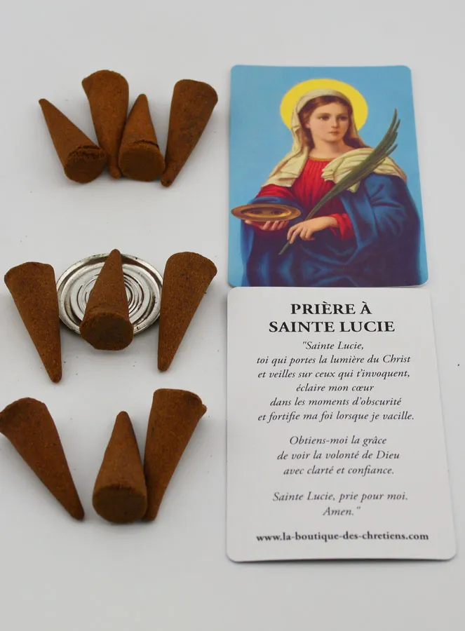 Wierook Kegeltjes Heilige Lucia (pic 2)