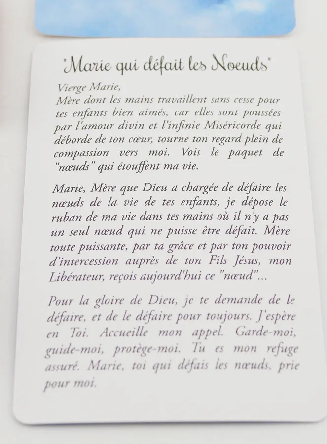 Wierook Maria die de Knopen Ontwart Kegels (pic 3)