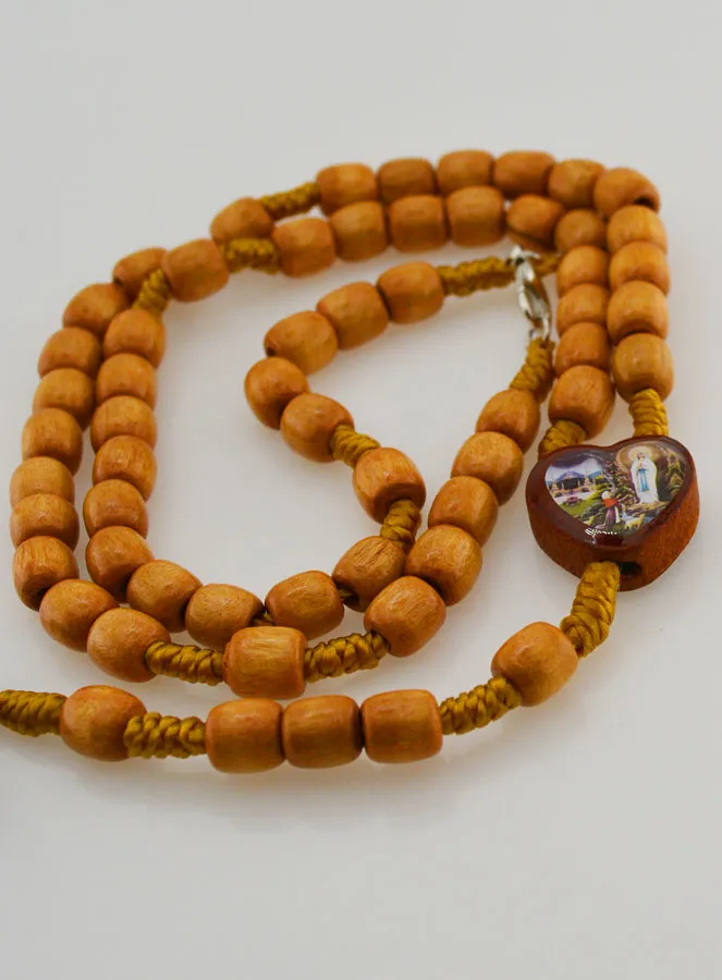 Rozenkrans Ketting Hout (pic 3)