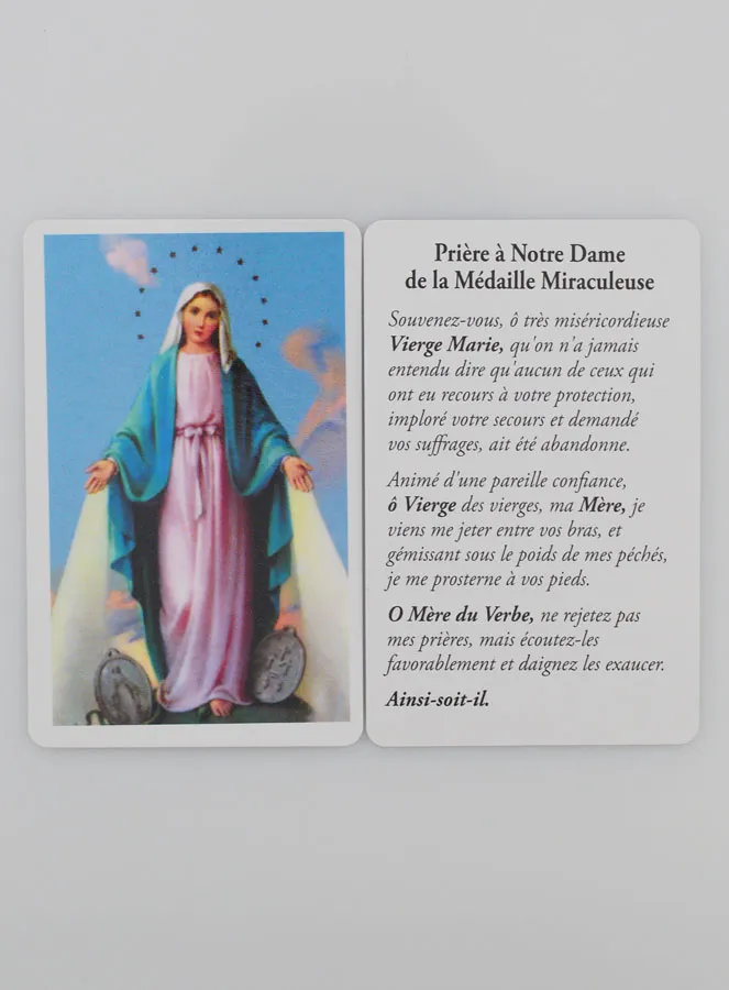 Gebedskaart Maria Wonderdadige (pic 3)
