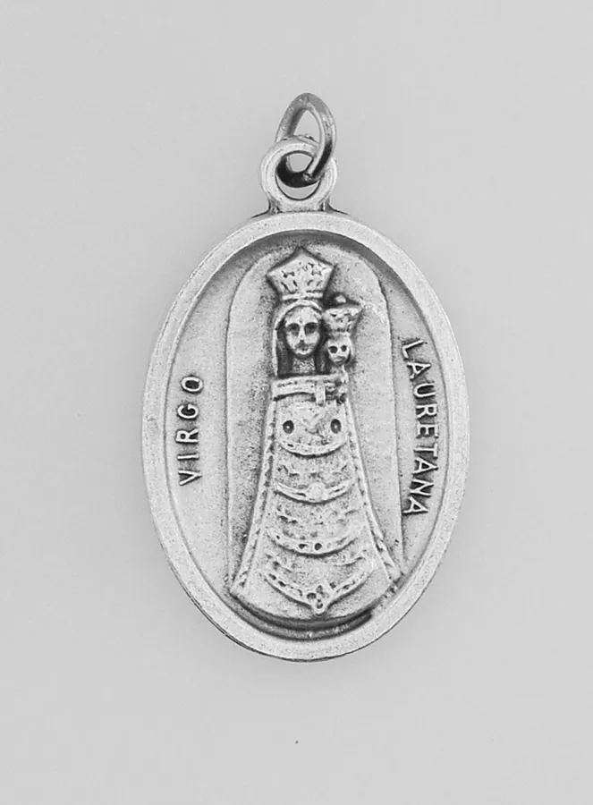Religieuze Medaille Heilige Familie Zilverkleurig (pic 3)