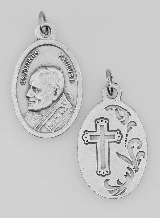 Hanger Gezegende Johannes Paulus II Zilverkleurig (pic 2)