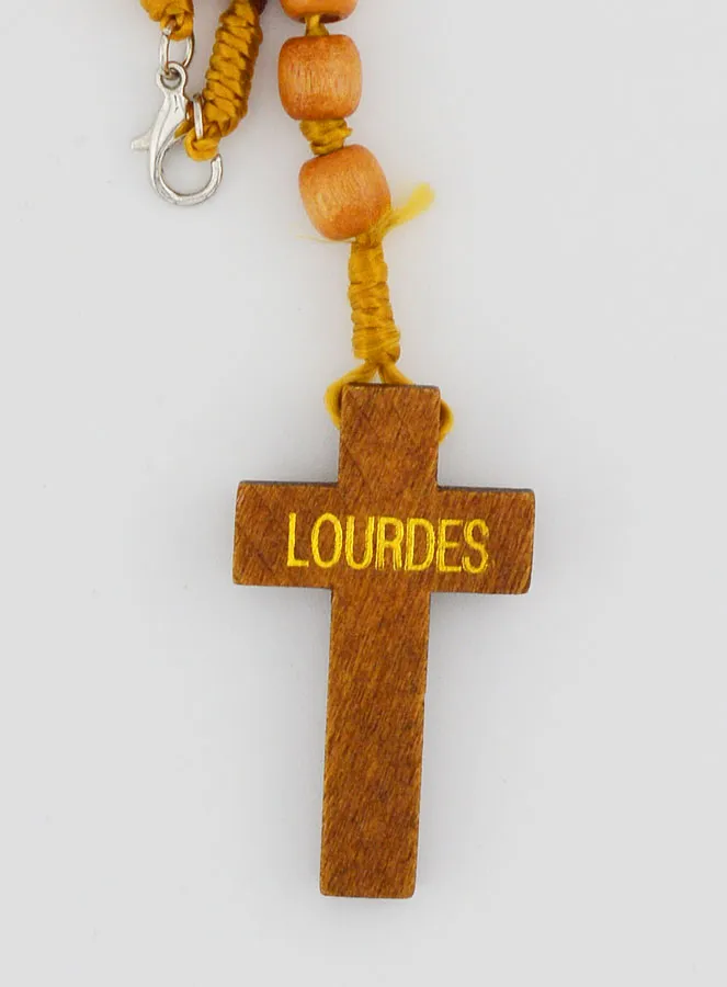Rozenkrans Hout Hart Lourdes (pic 4)