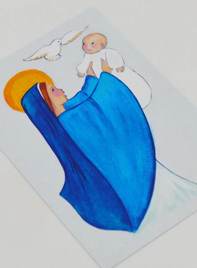 Doopkaart - Toewijding aan Maria (pic 3)