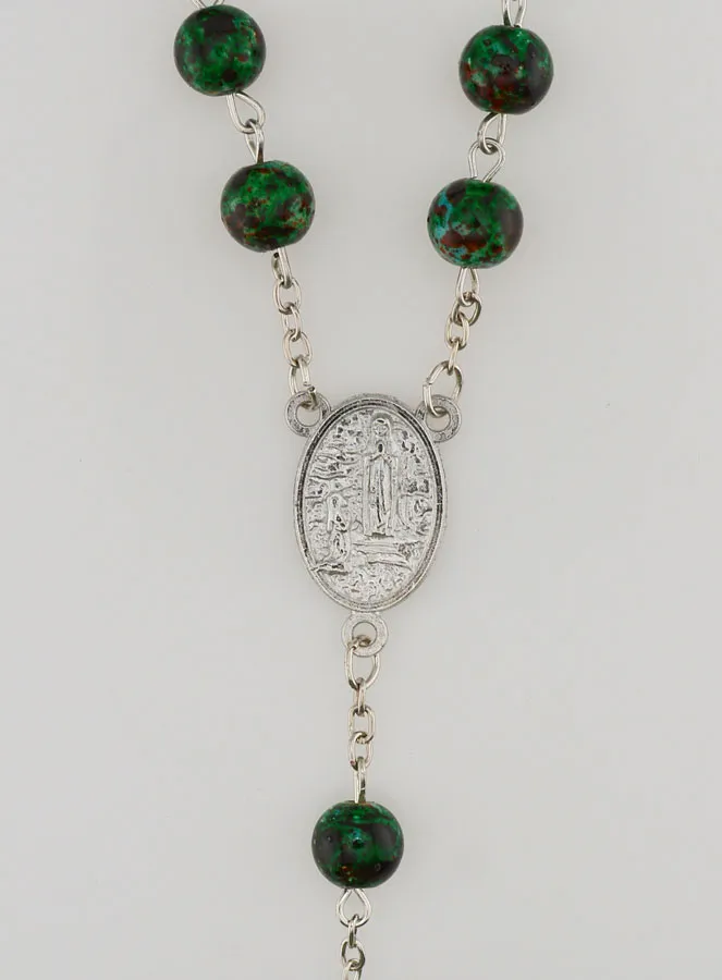 Rozenkrans Parelmoer Groen van Lourdes (pic 4)